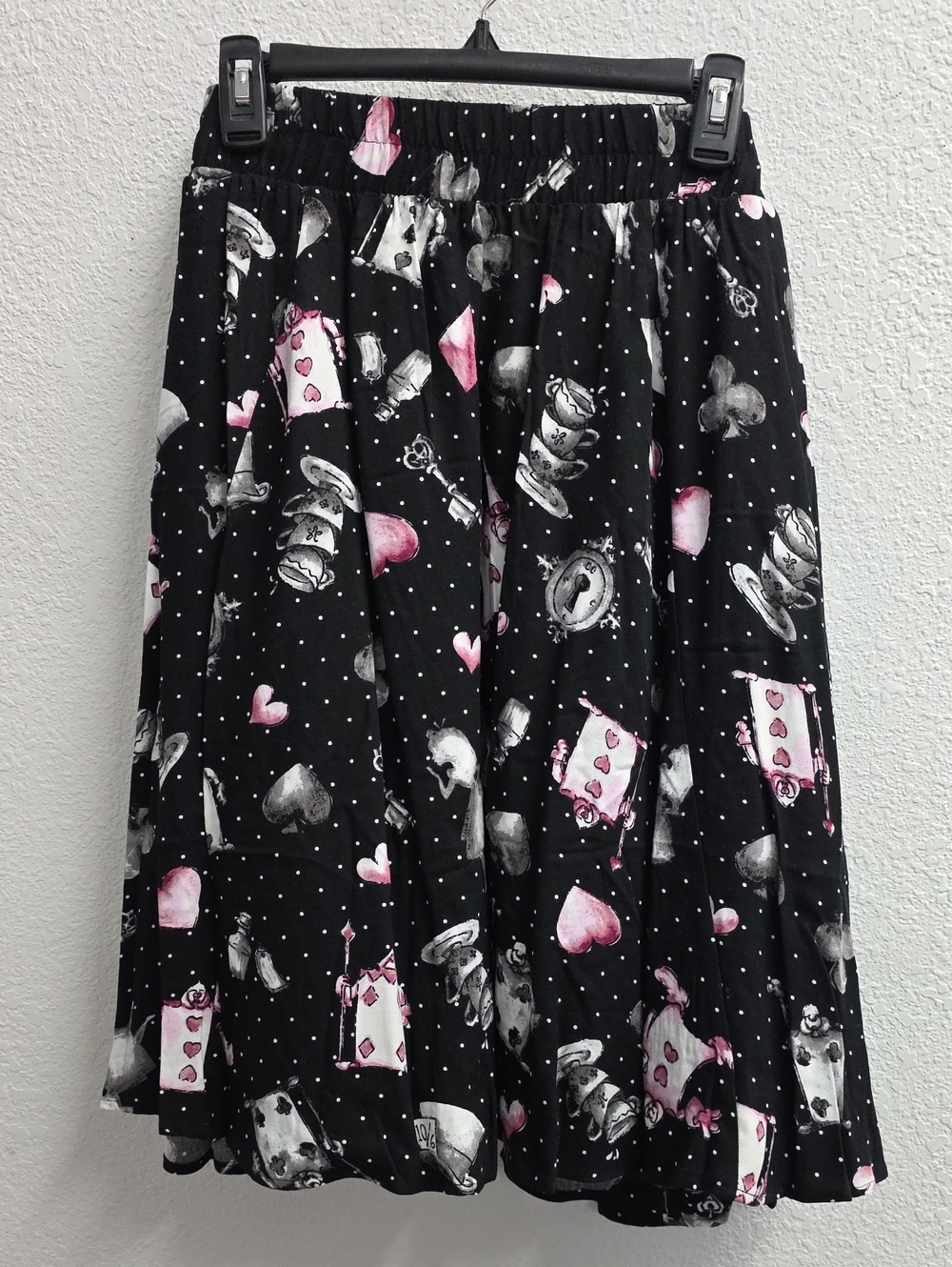 Disney Torrid Alice Wonderland Midi A-line Pockets Skirt